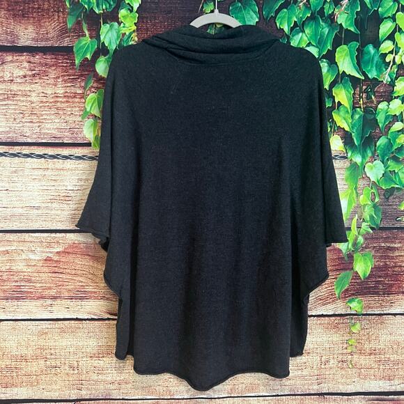 Joie Cowl Neck Sweater Large Top Blouse Wool Cashmere Dolman Lightweight Knit - Picture 4 of 5